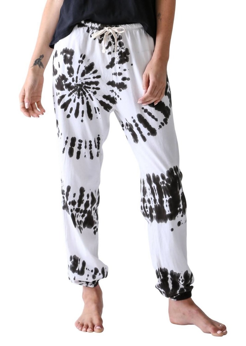 Electric Garbo Jogger In Cloud/onyx Tie Dye