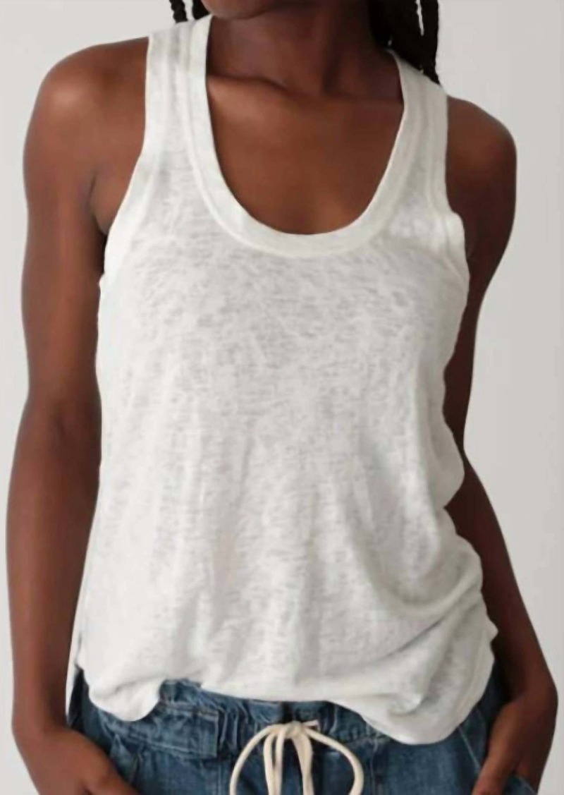 Electric Jesse Tank Top In Cloud