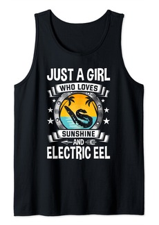 Just a Girl Who Loves Sunshine and Electric Eel Tank Top