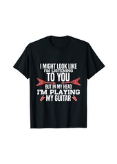 Electric Music Guitar Funny Music Lover T-Shirt