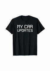 My Car Updates - Electric Car Solar Power T-Shirt