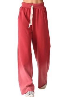 Electric Palisade Pant In Sunbleach Brick Red