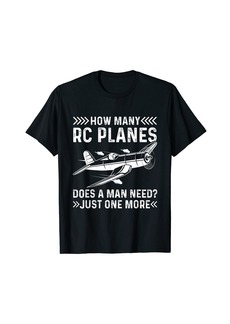 Electric RC Plane Pilot Remote Controlled Glider RC Airplane T-Shirt