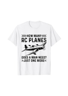 Electric RC Plane Pilot Remote Controlled Glider RC Airplane T-Shirt