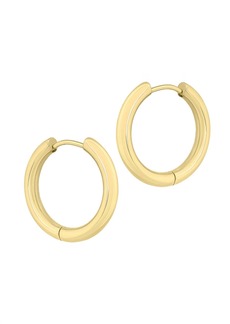 Electric Ringo Hoops In Gold