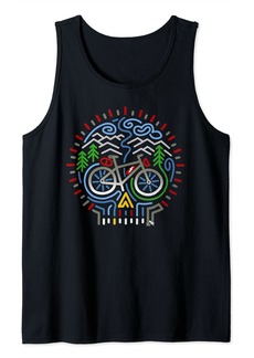Skull eBike - Colorful Mountain Electric Bicycle Tank Top