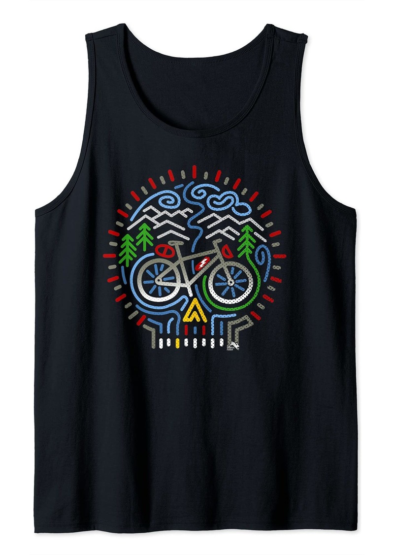 Skull eBike - Colorful Mountain Electric Bicycle Tank Top