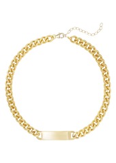 Electric Picks ID Tag Necklace in Gold at Nordstrom
