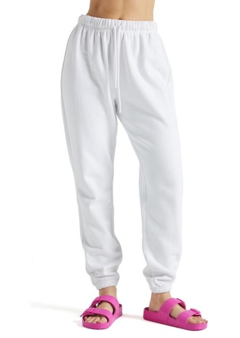 Electric Yoga Women's French Terry Joggers - White