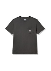 Element Men's Basic Pocket Label Pigment Short Sleeve T-Shirt