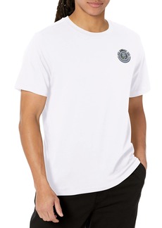 Element Men's Icon Short Sleeve Tee Shirt ACONCA White