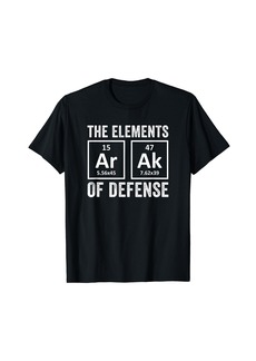 Elements Of Defense AR15 AK47 Rifle Owner - Pro Guns T-Shirt