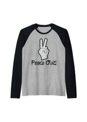 Element Peace Out in Style Raglan Baseball Tee