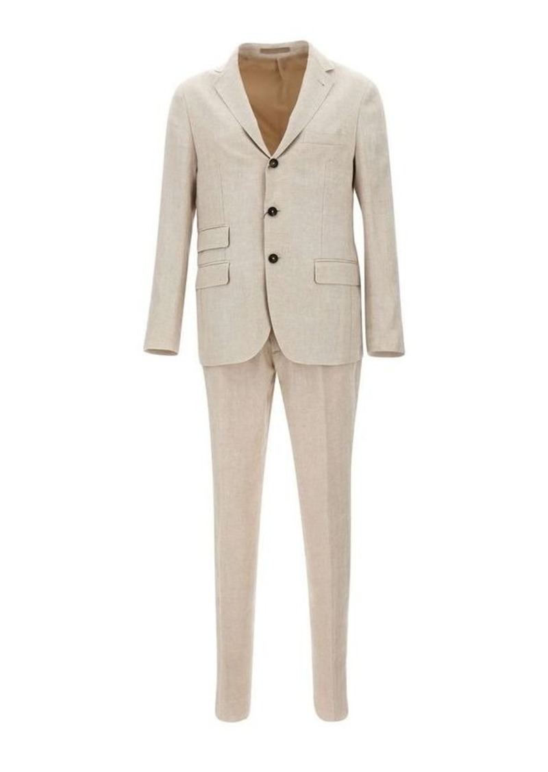 ELEVENTY Linen two-piece suit