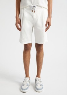 Eleventy Stretch Cotton Bermuda Shorts