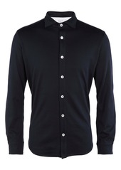 Eleventy Trim Fit Button-Up Shirt