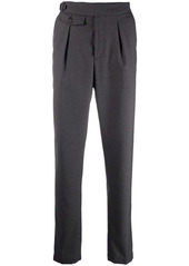 Eleventy high-waisted tapered trousers