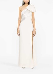 Elie Saab Crystal Wave one-shoulder gown
