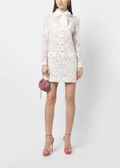 Elie Saab floral lace minidress