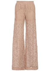 Elie Saab Macramé Flared Pants