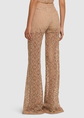 Elie Saab Macramé Flared Pants