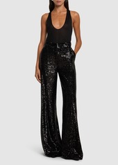 Elie Saab Sequined Flared Pants