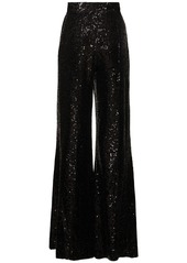 Elie Saab Sequined Flared Pants