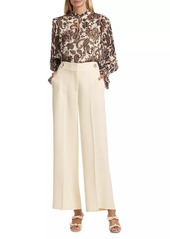 Elie Tahari Angelica Wide-Leg Trousers