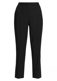 Elie Tahari Angie Cropped Straight-Leg Trousers