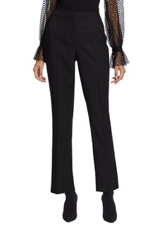 Elie Tahari Angie Cropped Straight Leg Trousers