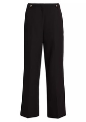 Elie Tahari Darien Straight-Wide Pants