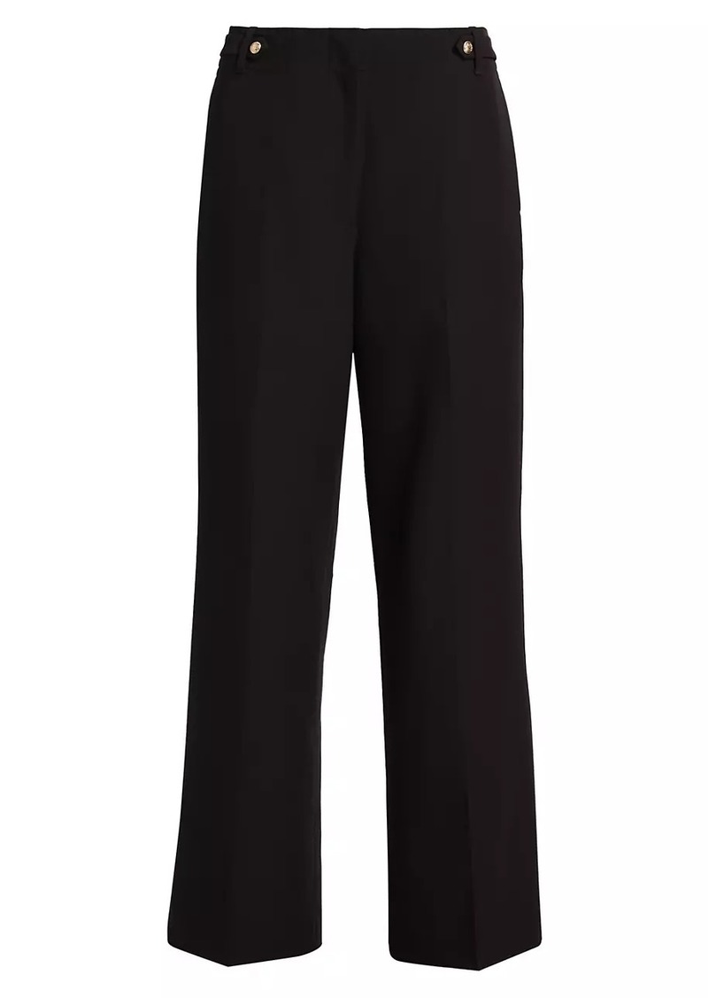 Elie Tahari Darien Straight-Wide Pants