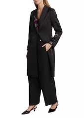 Elie Tahari Darien Straight-Wide Pants