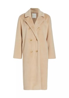 Cynthia Rowley Faux Fur Long Coat