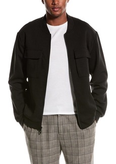 Elie Tahari Slim Fit Zip-Up Jacket