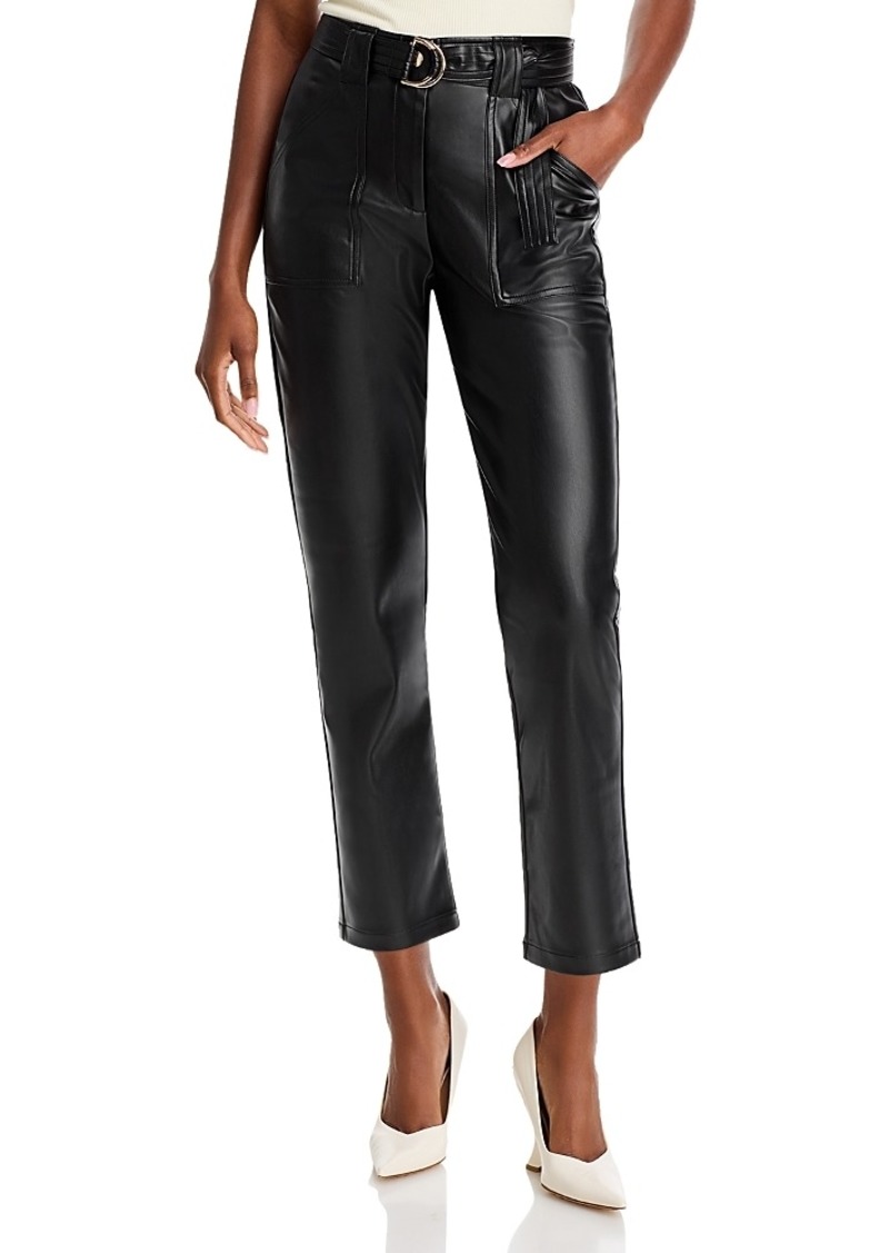 Elie Tahari The Clea Faux Leather Pants