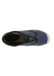 Elie Tahari Women's Mako Denim Blue Slip-On Oxford Espadrille Sneakers Shoes