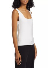 Elie Tahari Ellie Squareneck Knit Tank