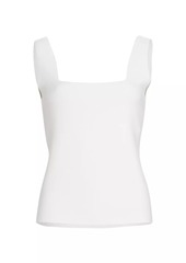 Elie Tahari Ellie Squareneck Knit Tank