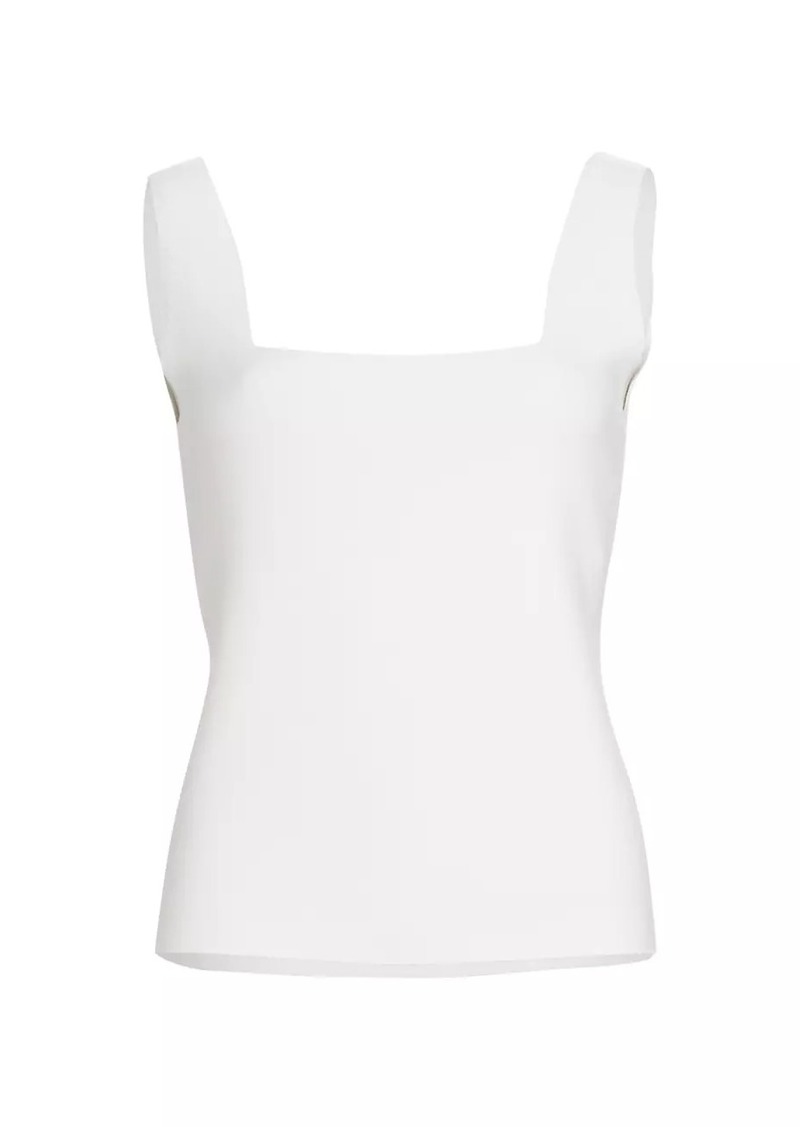 Elie Tahari Ellie Squareneck Knit Tank