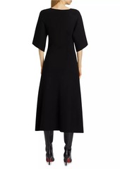 Elie Tahari Everly Knit Midi-Dress