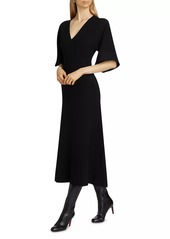 Elie Tahari Everly Knit Midi-Dress