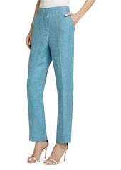 Elie Tahari Kenna Cotton Straight-Leg Pants