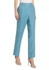 Elie Tahari Kenna Cotton Straight-Leg Pants