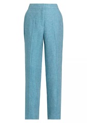 Elie Tahari Kenna Cotton Straight-Leg Pants