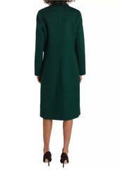 Elie Tahari Mari Wool Double-Breasted Coat