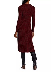 Elie Tahari Polo Midi-Dress