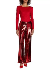 Elie Tahari Heritage The Allegra Sequin Pants