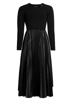 Elie Tahari The Amalia Pleated Dress