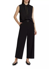 Elie Tahari The Carla Belted Culotte Pants